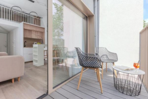 Charming loft in pinewood forest 150m to sea